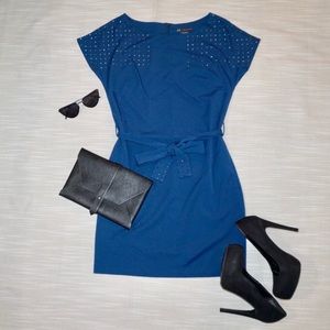 ⬇️ orig $63 A|X | Blue Embellished Dress